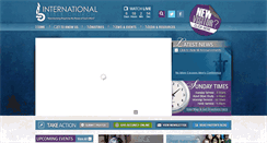 Desktop Screenshot of internationalbiblechurch.cc
