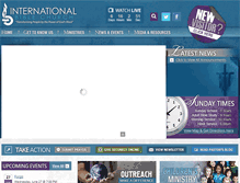 Tablet Screenshot of internationalbiblechurch.cc